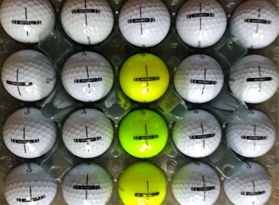 20 used Taylor Made Distance golf balls