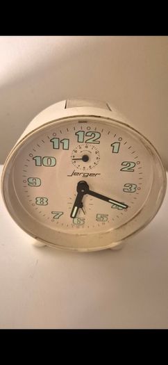 vintage jerger alarm clock