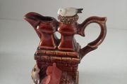 Vintage Park Rose Bridlington Pottery England Pitcher Miniature