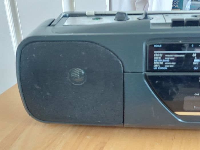 Sony Radio Cassette-corder, Model CFS-201L, wear and tear for its age, Radio works, tapes dont play