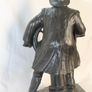 Bronze helmsman figurine Image 2