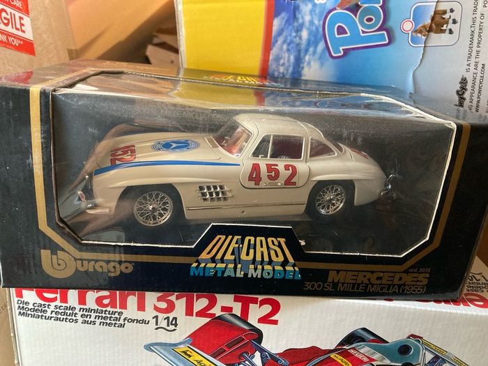 Mercedes 300 SL Mille Miglia 1/18 Burago