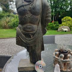 Large Roman soldier bust, resin, D18, NEW