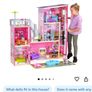 Kidkraft wooden doll house and accessories Image 2