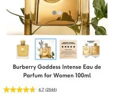 BUrBERRY Goddess Intense 100ml parfum for her