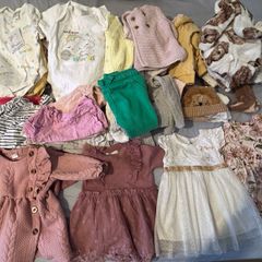 75 piece bundles baby girl clothes 0 to 3 months