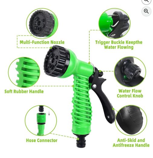 VOUNOT Flexible Garden Hose 15Mtr Expandable Magic Water Hose Pipe