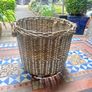 wicker storage basket Image 4