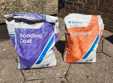 Gyproc Bonding Coat and Skimcoat (open bags)