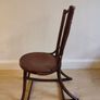 Vintage Bentwood Rocking Chair Image 3