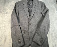38R Mens JACK WILLS x MOON Tweed Blazer Jacket Grey Mens Heritage Collection