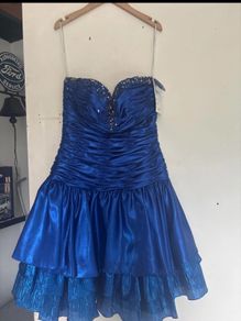 Blue Cinderella short dress