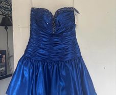Blue Cinderella short dress
