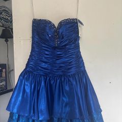 Blue Cinderella short dress