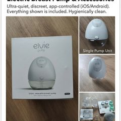 Elvie Pump Single - Ultra-Quiet, Wearable Electric Breast Pump