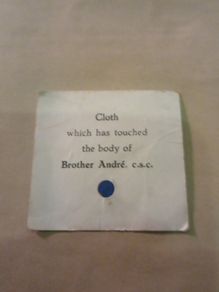 Religious Relic Brother Andre
