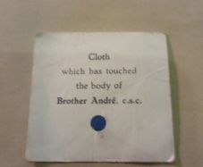 Religious Relic Brother Andre