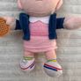 Stranger Things Eleven Plush Soft approx. 30 cm. Used Please see photos Image 4