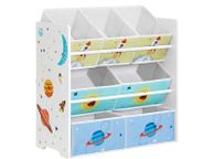 main image for ad Kids Storage unit nursery storage  Nursery Shelf with 7 Boxes