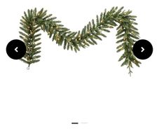 Puleo Arcadia pre lit LED Christmas Garland