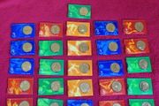 26 x Australia collection Bronze 5 Dollars coincards collection | Olympics 2000