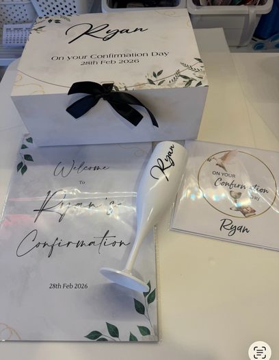 Boys Communion / Confirmation Personalised pyjamas