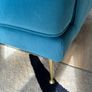 Teal dfs Enchanted sofa set. Four seater and cuddle seat. Image 4