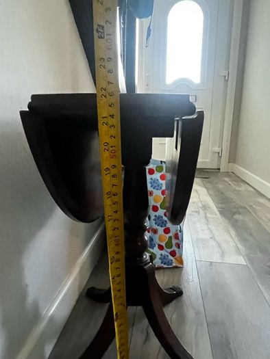 antique folding table