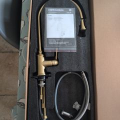 Brass Kitchen Tap with pull out hose