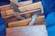 Can post!  19th Century Wooden Moulding &amp; Rebate Planes (Set of 5)