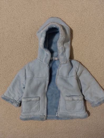 Warm Fleeced Lined Hooded Jacket