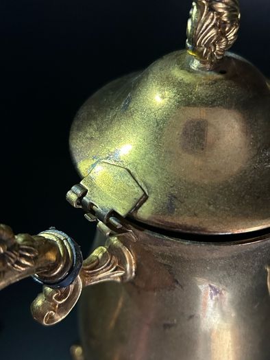 Antique Gold Plated Teapot Set