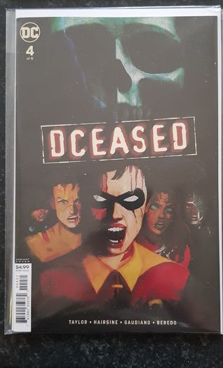 Dceased horror homage cover variant 1-6 nm comic