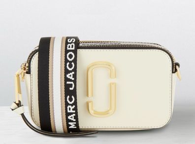 Marc Jacobs Snapshot cross body in cream.