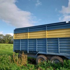 18ft kane silage trailer