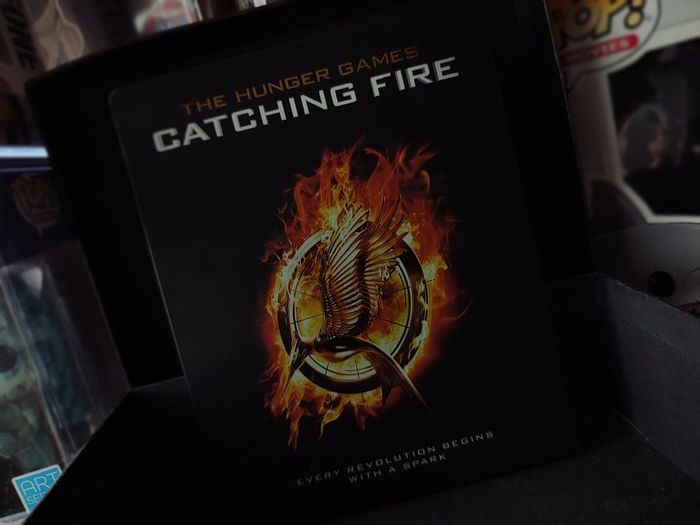 The Hunger Games: Catching Fire ! Steelbook ! Blu-ray ! 2014 ! Jennifer Lawrence !