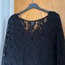 Black Lace Dress Image 3