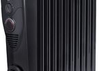 2500W Oil Filled Radiator, 11 Fin - Portable Electric Heater - Built-in Timer, 3 Heat Settings, Adjustable Thermostat, Safety Cut-Off & 24 Hour Timer MULTIPLE COLOURS AVAILABLE (FREE POSTAGE)
