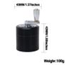 Nut and Hard Spice Grinder for Nutmeg Ginger Rock Salt and Peppercorn Hand tool crushers Image 2