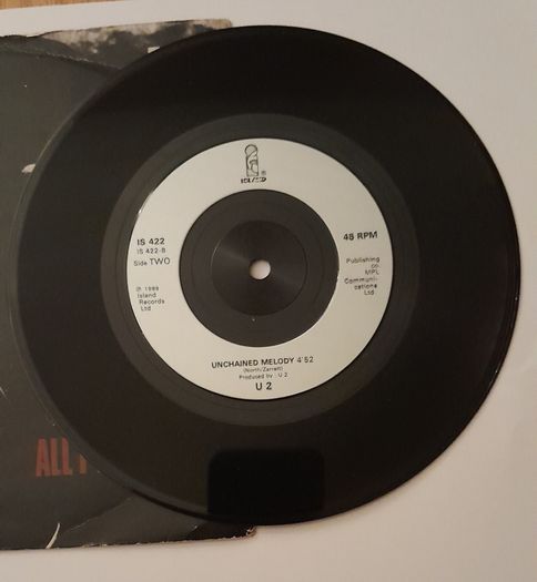 U2 All I want is you original vinyl 7" single