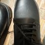 Clarks women black leather shoes chunky sole Teala Lace up size 5.5E New Image 7