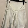 100% Natural Cotton Tie Detail Skirt Size S/M! Image 2