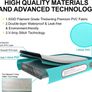 Gymnastics Mat 3M Inflatable Air Track Tumbling Mat 10CM High Air Training Mats with Electric Air Pump for Home Use Gym Yoga Water Fun (FREE POSTAGE) Image 5