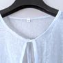 Light Blue Half Sleeve Shawl / Shrug Image 2