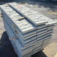 Concrete rock faced panels