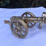 A Pair of Antique Solid Brass Desk Canons(5.4kgs) Image 10