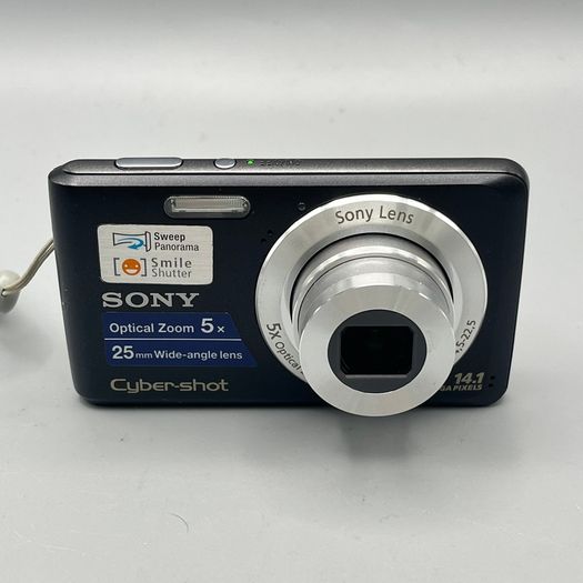 Sony Cyber-shot DSC-W520 14.1 MP Digital Camera - Black - Full Kit
