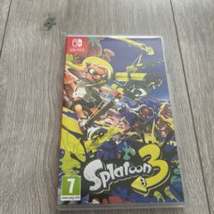 Nintendo switch game Splatoon 3