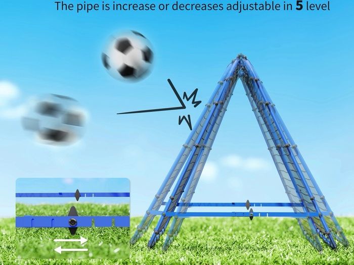 Double Sided Football Rebounder Net,