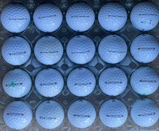 20 used Srixon Distance grade B golf balls